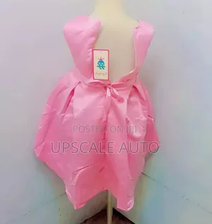 Goldish Pink Girls Dress