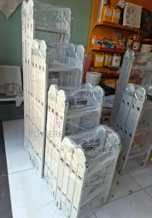 Aluminium Multipurpose Ladder 3×4 12ft - thumbnail 3