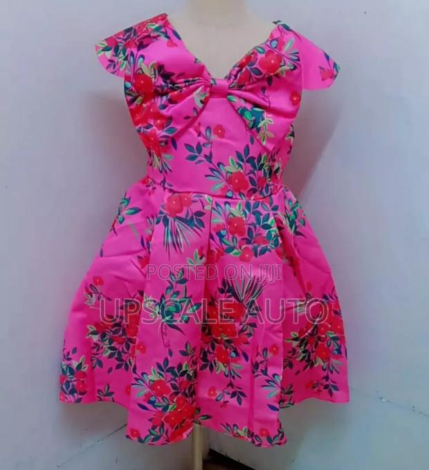 Floral Themed Girls Dress