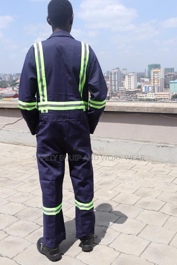 Overall Reflective Industrious Navy Blue - main view