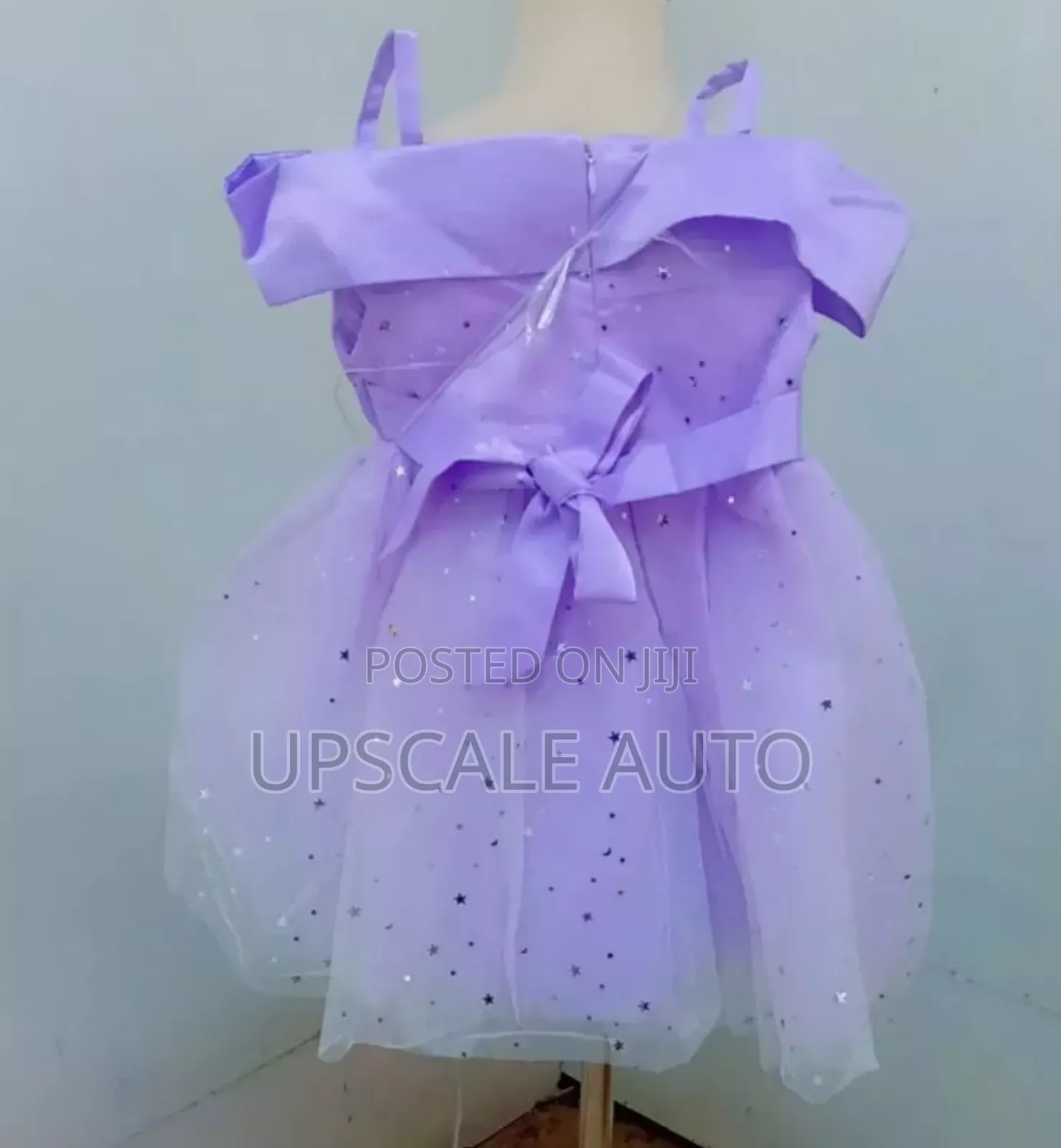 Summer Purple Girls Dress