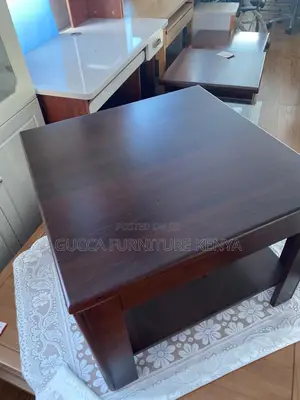 Coffee Tables: Office Casual Executive Mahogany Coffee Table