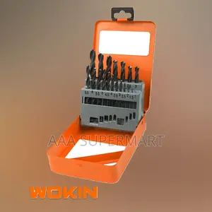 Wokin 751019 19pcs HSS Twist Drill Bits Set