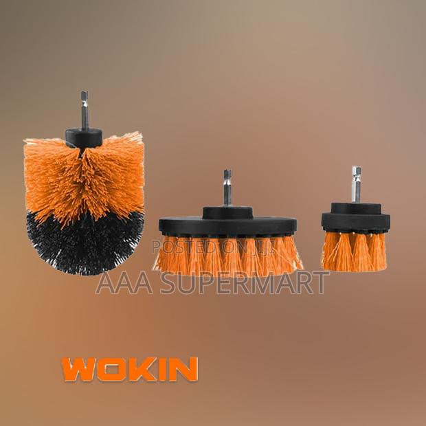 Wokin 772803 3pcs Drill Brush Set