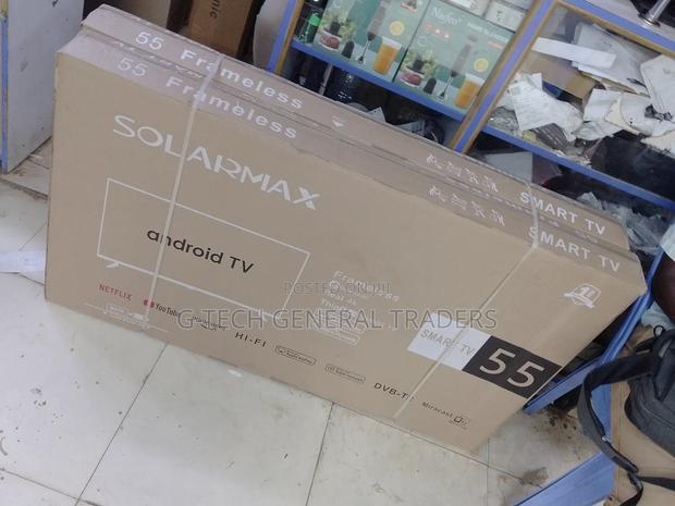 Solarmax 55inch Smart Android, Youtube, Netflix,Free Channel