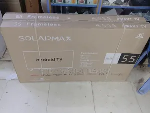 Solarmax 55inch Smart Android, Youtube, Netflix,Free Channel