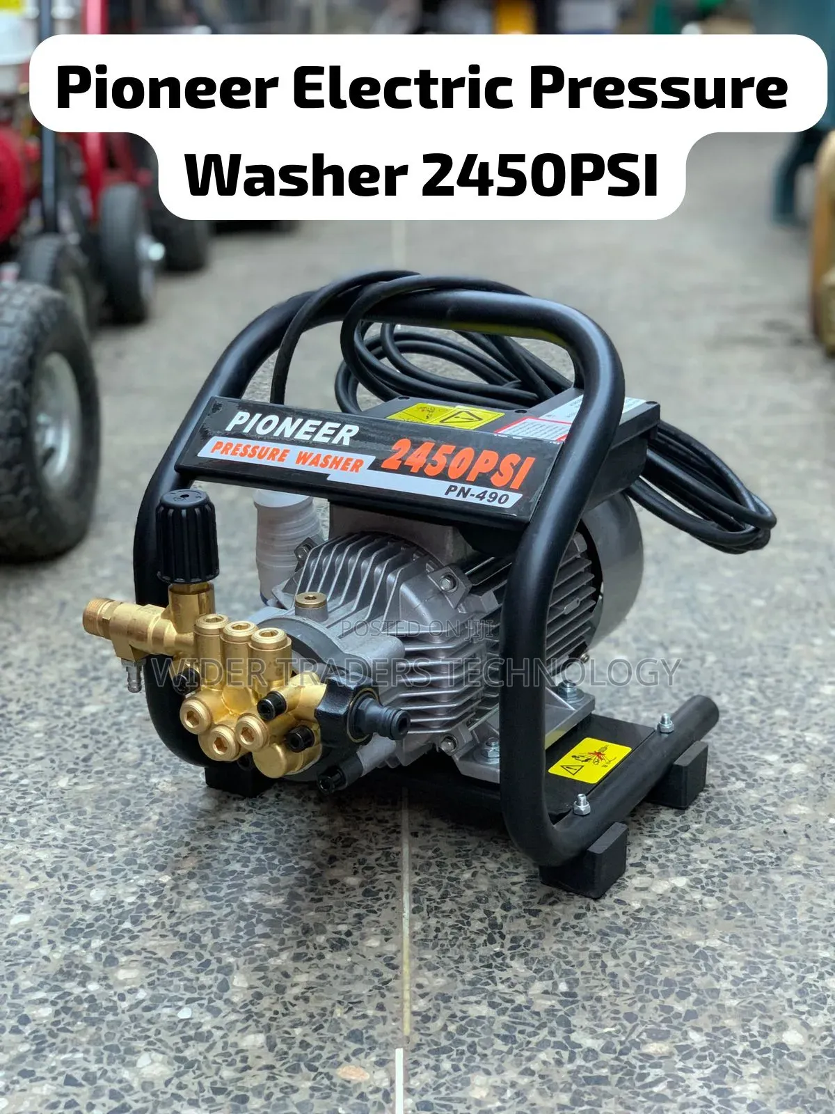 Pioneer Electric Pressure Washer 2450PSI