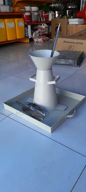 Slump Cone Test Apparatus for Testing Fresh Concrete