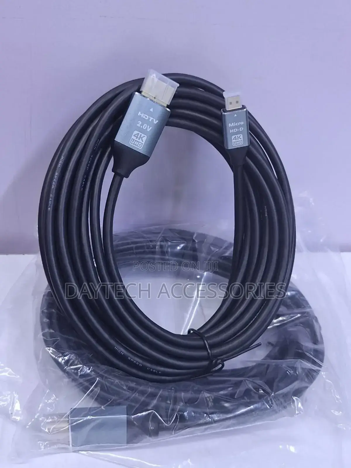 High Speed 5m Male Hdmi to Male Micro Hdmi Cable