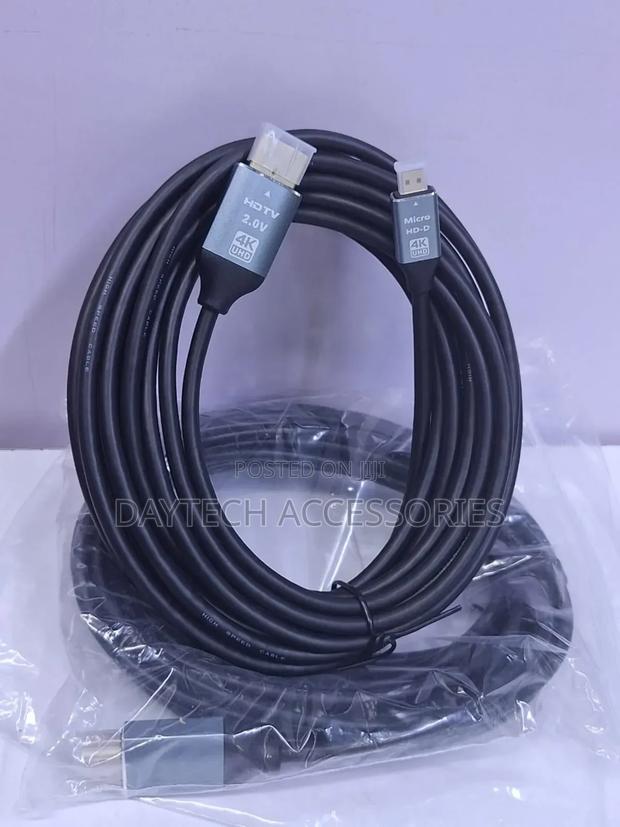 High Speed 5m Male Hdmi to Male Micro Hdmi Cable