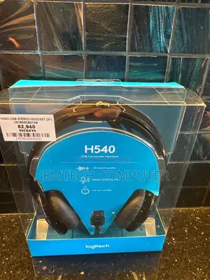 Logitech H540 USB Computer Headset Wired Head-Band Office