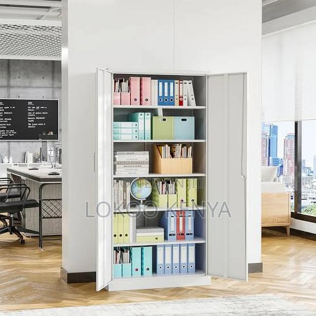 Office Cabinet: Casual Steel Office Storage Cabinet