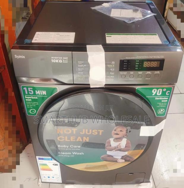 Syinix 10kg Front Load Washing Machine