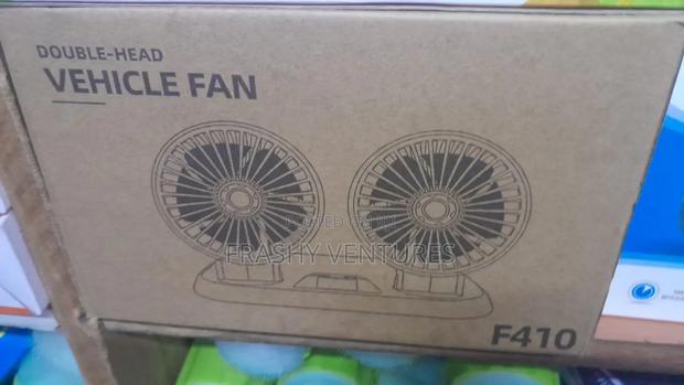 Dual Head Car Fan