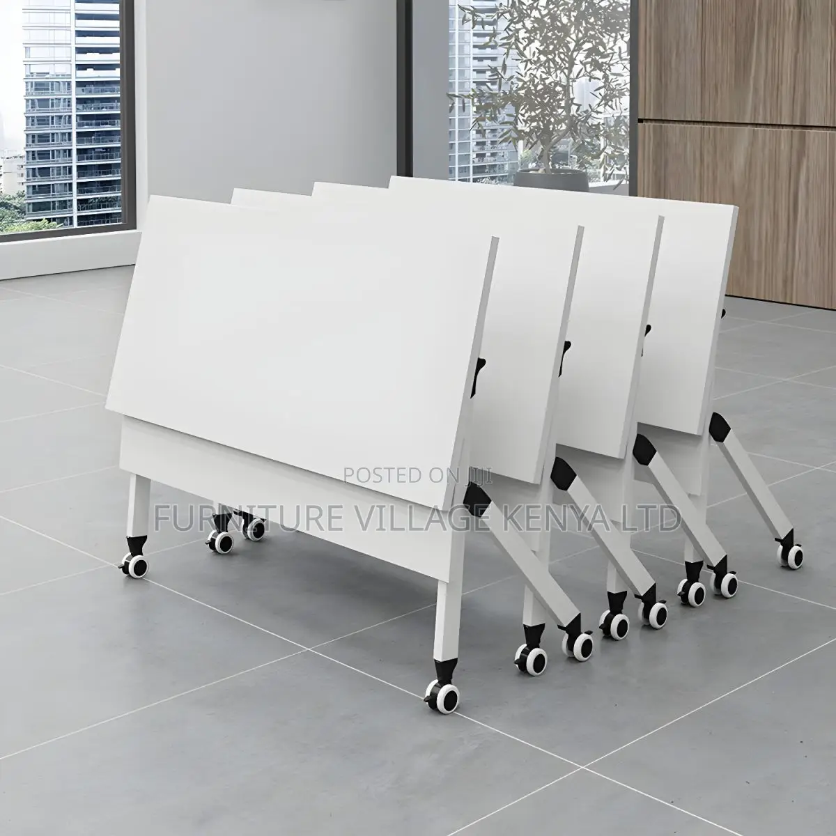 Office Table: Wooden Contemporary Office Table