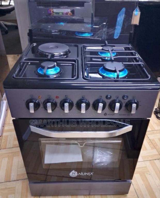 Nunix 3g+1e 60x60cm Standing Cooker Kz-660