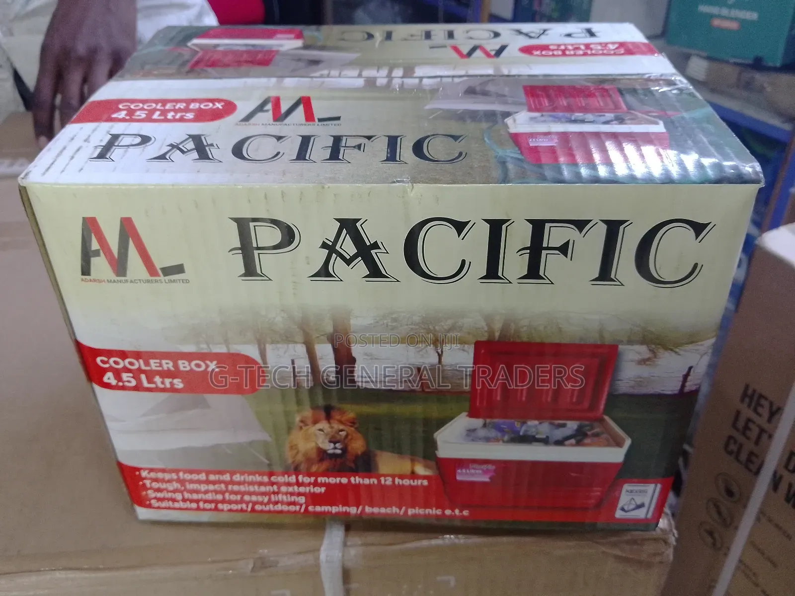 Pacific 4.5l Ice Box/Cooler Box