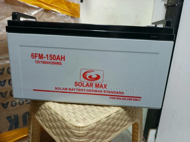Solarmax 150ah 12V Deep Cyle Battery - main view