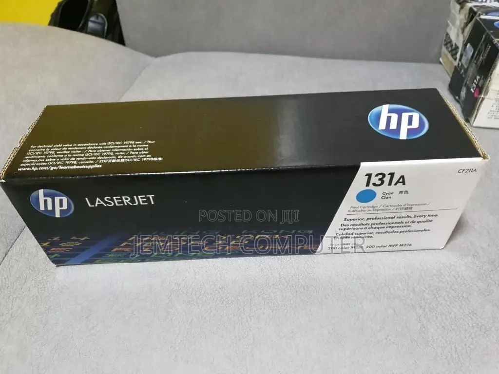 HP 131A Cyan Original Laserjet Toner Cartridge\131A Cyan Ton