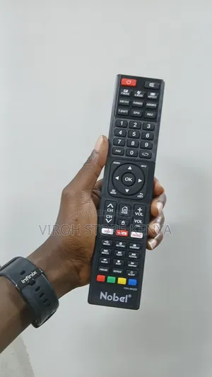 Nobel Smart Tv Remote Control + Batteries