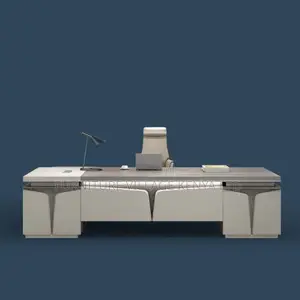 Office Desk: 1.8 Meter L-Shaped Executive Office Desk
