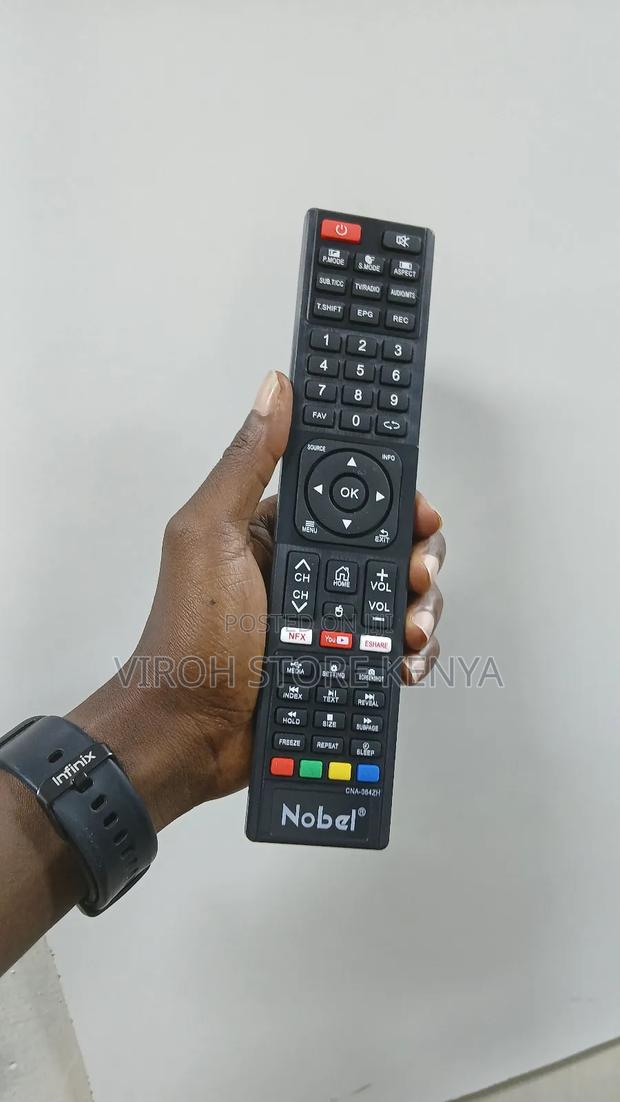 Nobel Smart Tv Remote Control + Batteries - thumbnail 3