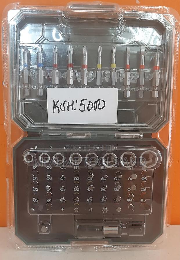 Bit Socket Set, Brand New Genuine Parkside Ex-Uk - main view