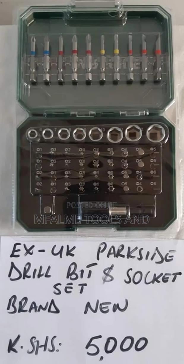 Bit Socket Set, Brand New Genuine Parkside Ex-Uk - thumbnail 3