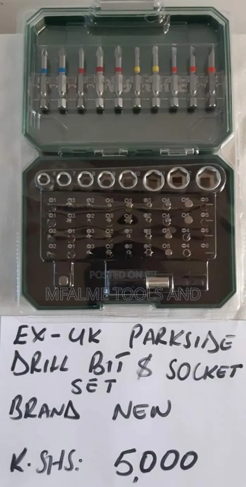 Bit Socket Set, Brand New Genuine Parkside Ex-Uk