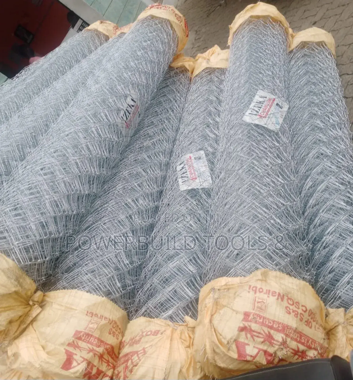 4feet Galvanised Chainlink Fencing Wire 18metres