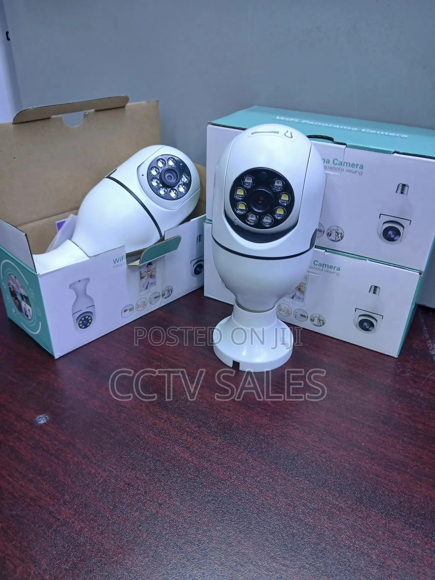 PTZ Bulb V380 Rotating Nanny Wifi Camera Bulb