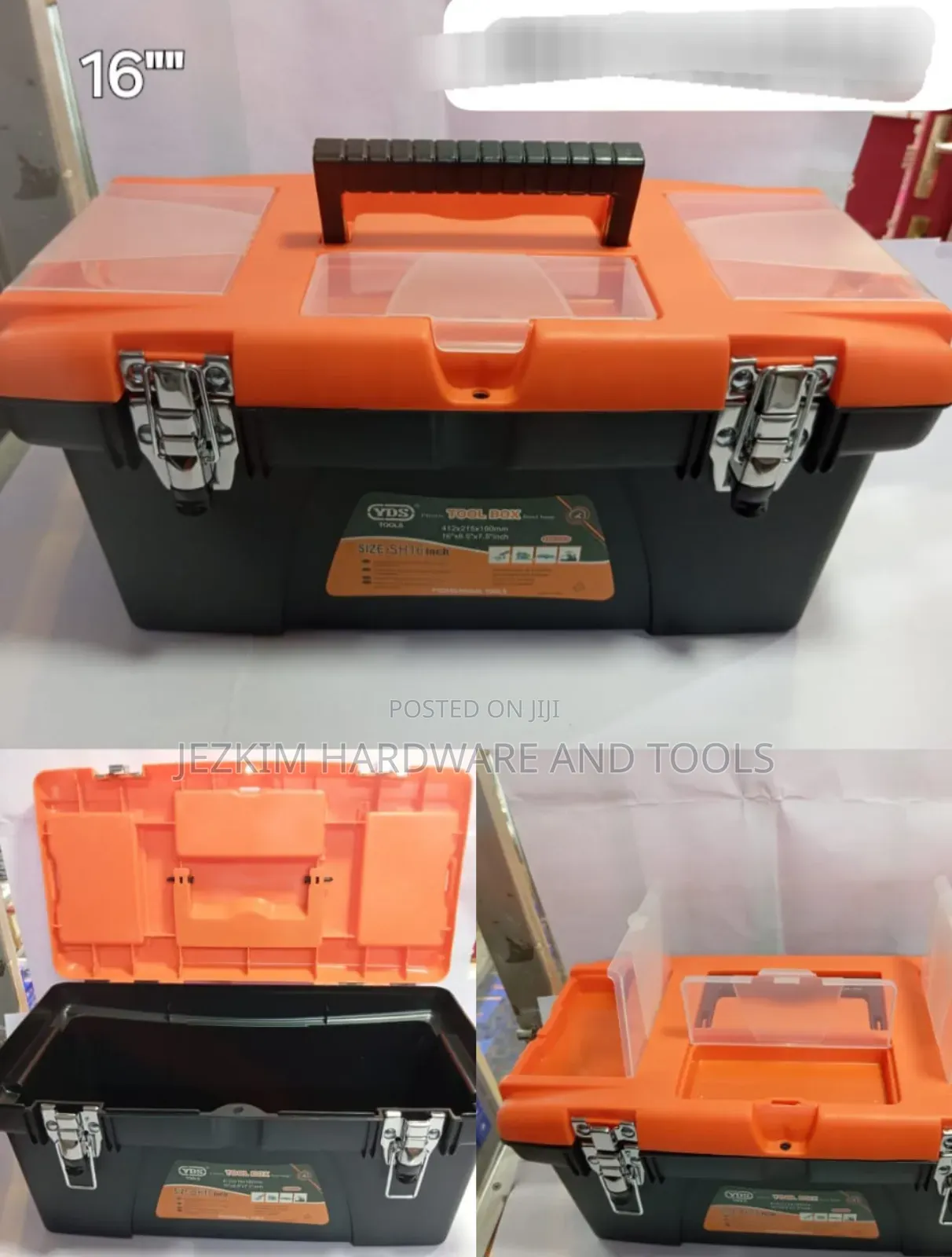 Empty Tool Box 16"