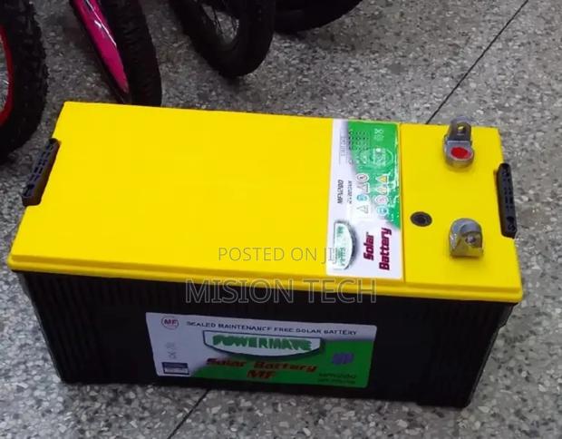 Powermate 100AH Solar Battery Dry Cell - main view