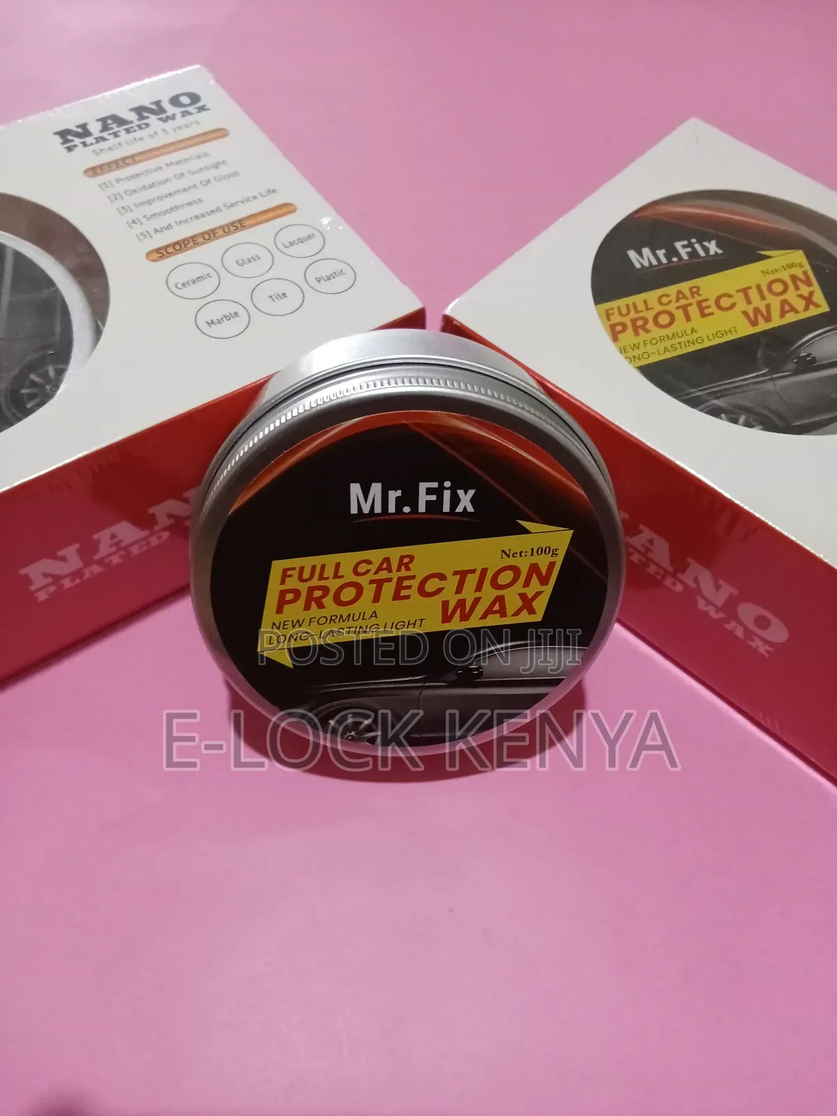 Glossy Car Plated Nano Wax