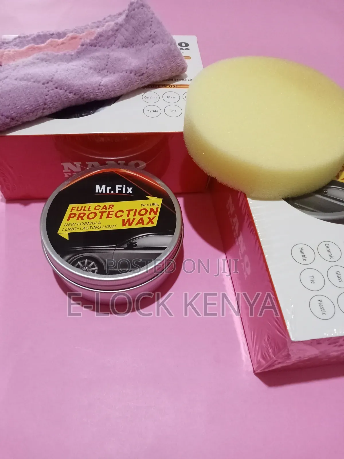 Car Smoothening Nano Wax