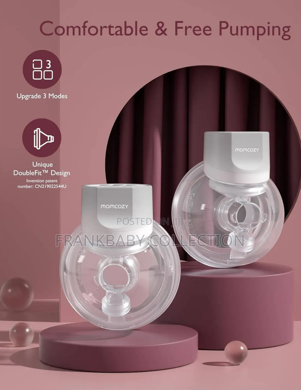Momcozy Double Wearable Breast Pump