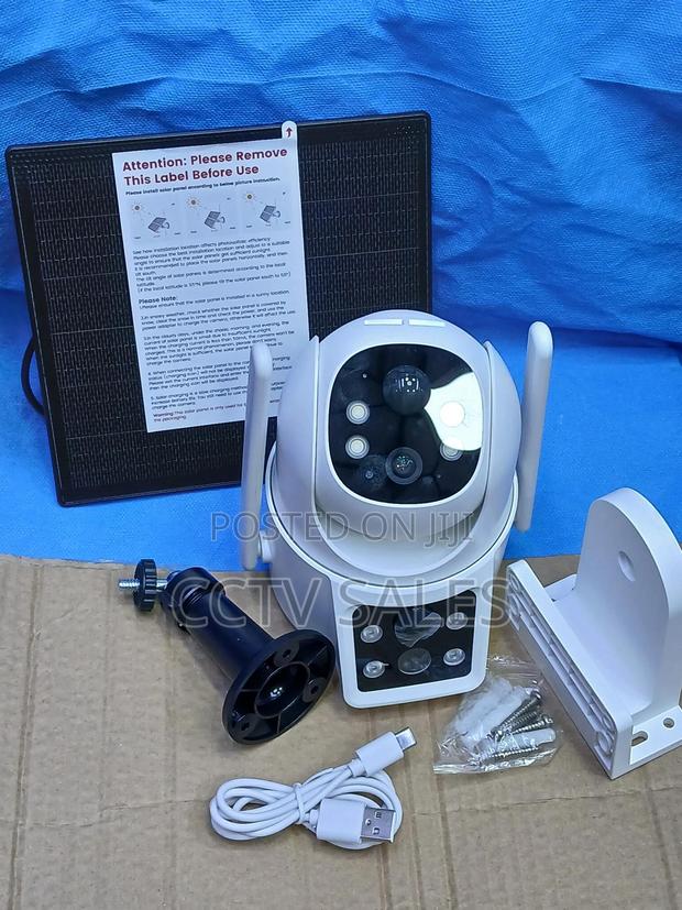 Surveillance Dual 4g Camera Ubox Solar Camera - main view