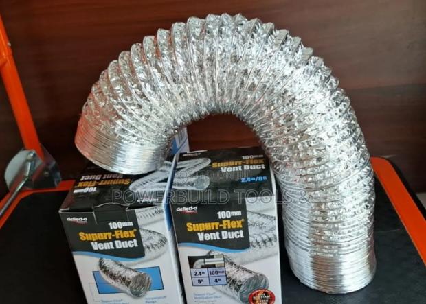 Aluminium Flexible Duct 100mm by 2.4metrs - thumbnail 2