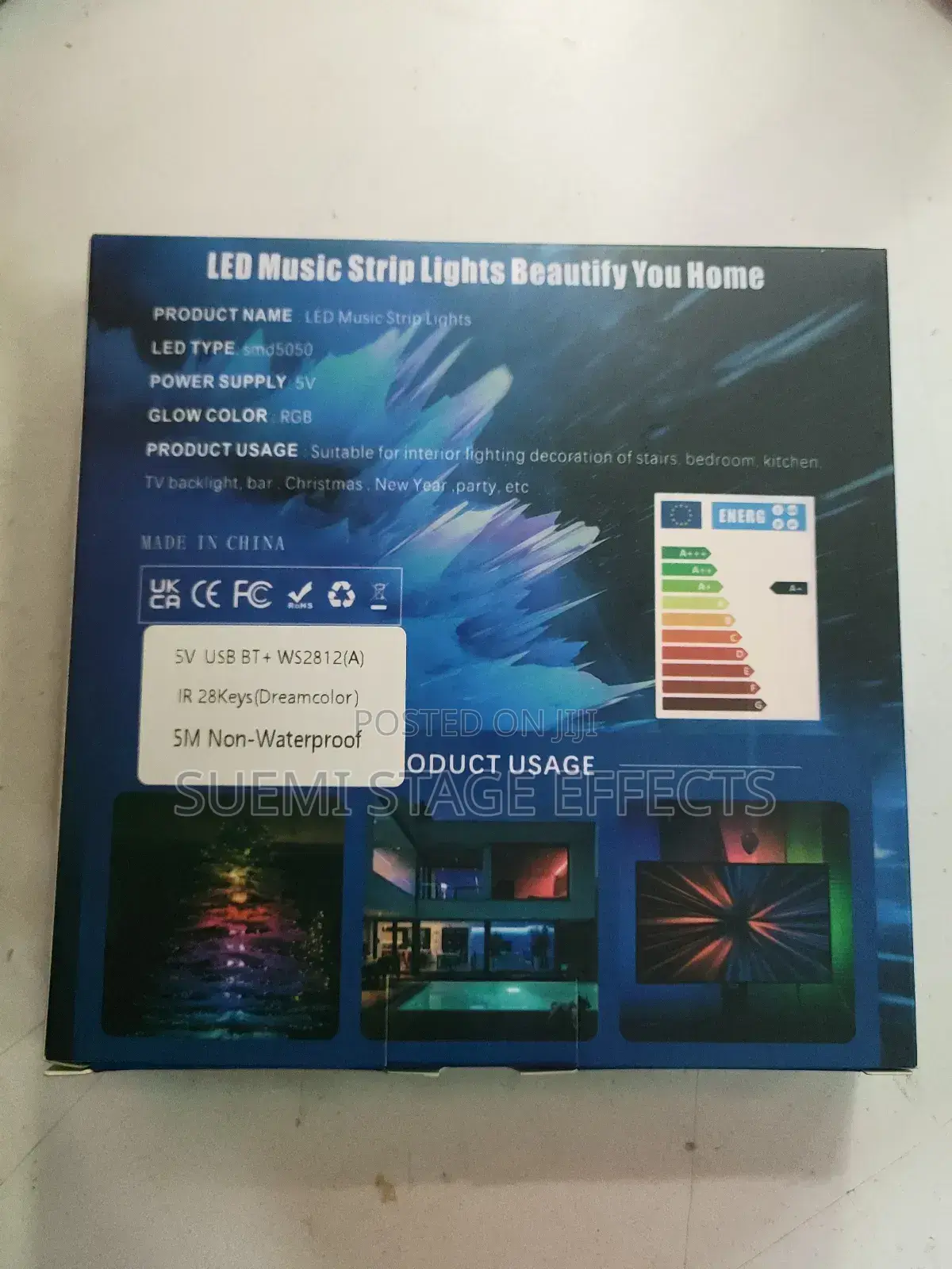 Remote LED Strip Lights – 5m Color Your Home With Rhythm!