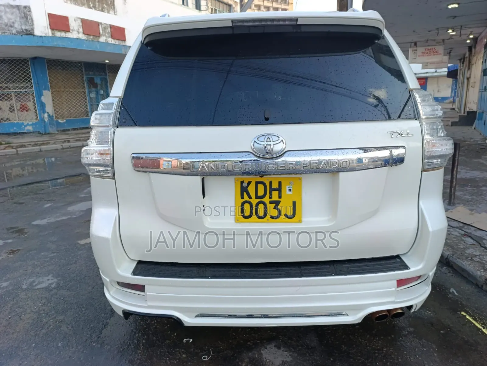 Toyota Land Cruiser Prado 2016 White