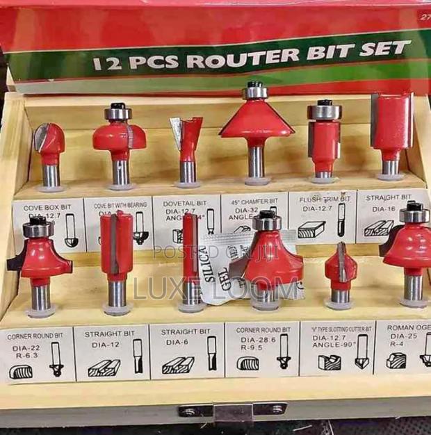 Complete Router Bits Set - main view