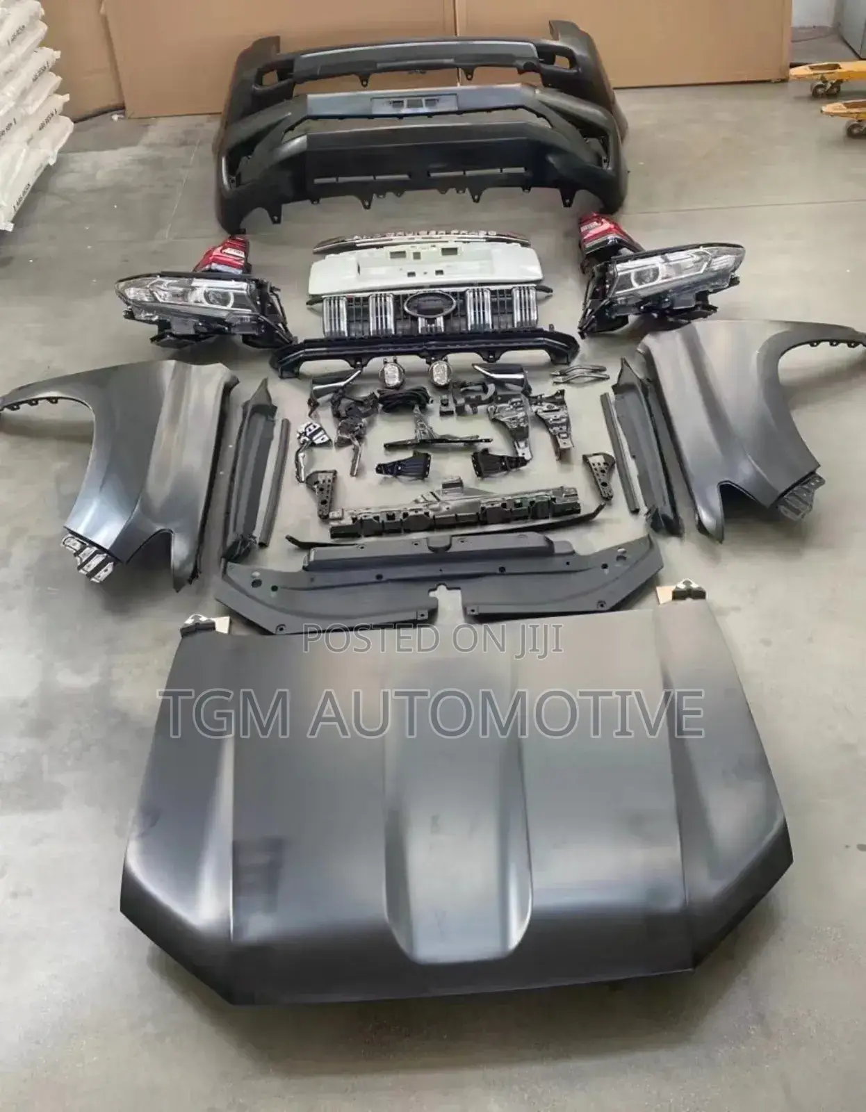 Facelift Prado 150 to Prado New Shape