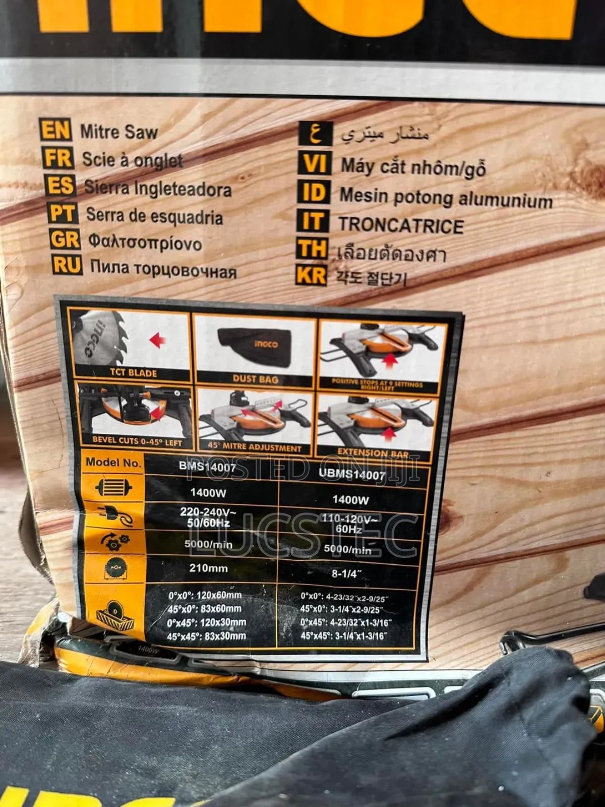 BMS14007 Ingco Mitresaw
