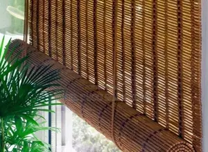 Organic Simplicity Bamboo Roller Blinds