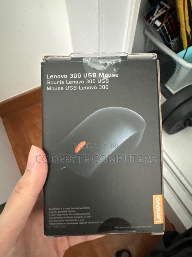 Lenovo 300 Wired USB Mouse - main view