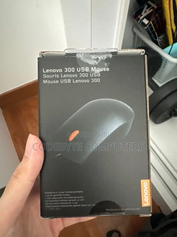 Lenovo 300 Wired USB Mouse