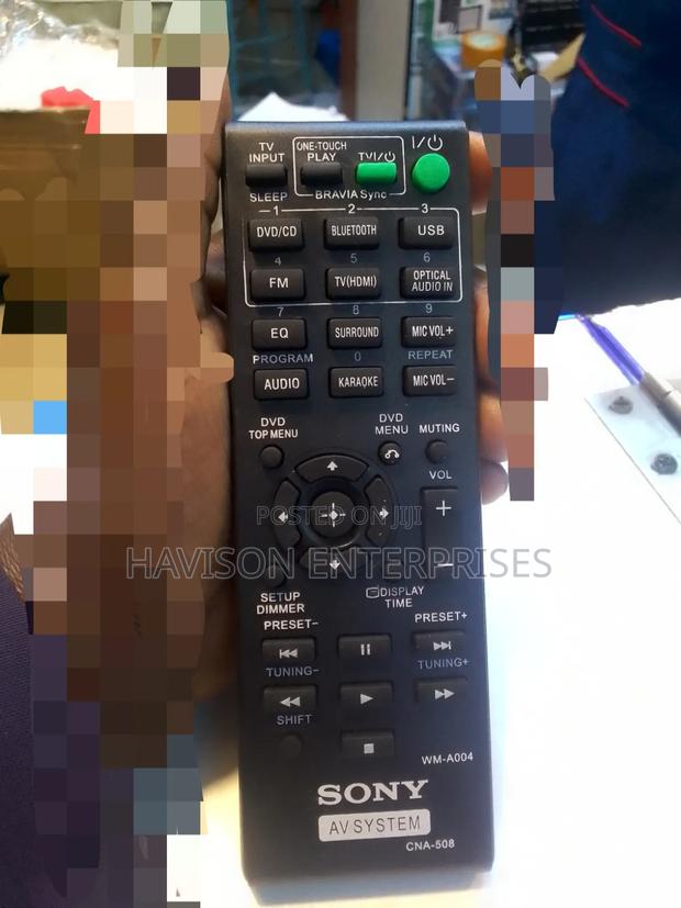 Sony Woofer Remote - main view