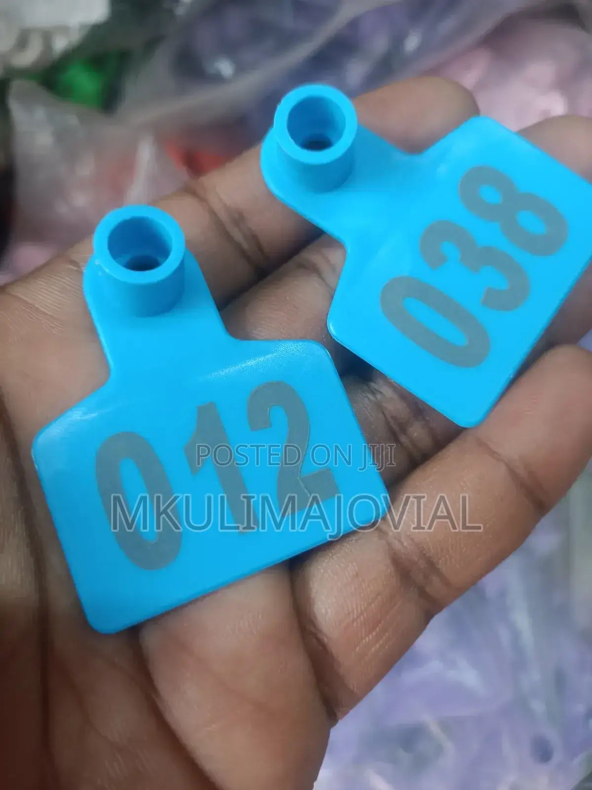 Square -shaped Ear Tags For Animals