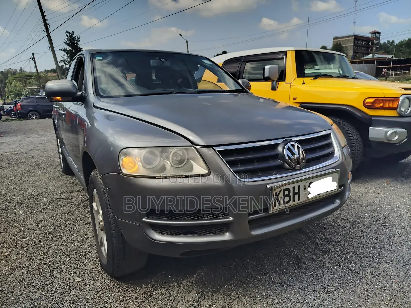 Volkswagen Touareg Automatic 2003 Gray