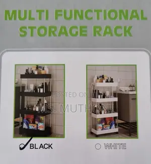 Multifunctional 4 Layer Trolley Rack